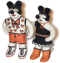 Mickey and Minnie Figurines
