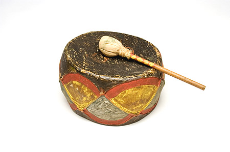 Drum and Drumstick